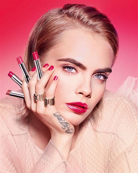 cara delevingne dior lipstick|Cara Delevingne in Dior Addict Stellar Shine Lipstick Campaign: .